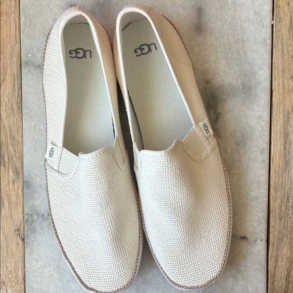 UGG Bren Cream Slip-On Loafers | 12 - Picture 2 of 6
